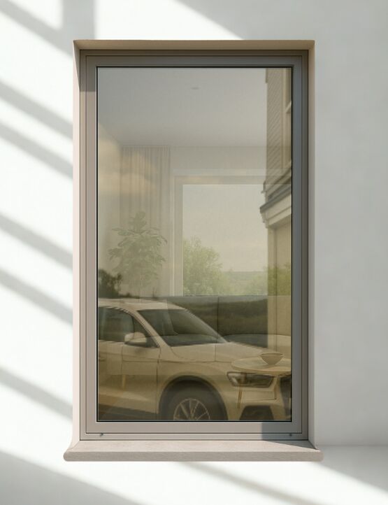 Film solaire intérieur teinte champagne | Sterling 40 Moyen 