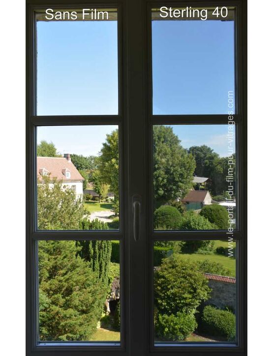  Film solaire intérieur teinte champagne | Sterling 40 Moyen  - ITD