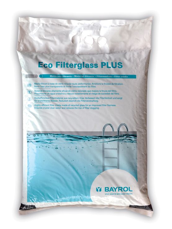  Filtre à base de verre recyclé pour piscines | Eco Filterglass PLUS  - BAYROL