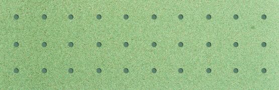  Finitions esthétiques perforées des panneaux de toiture Usystem Roof - Panneaux isolants en polyuréthane