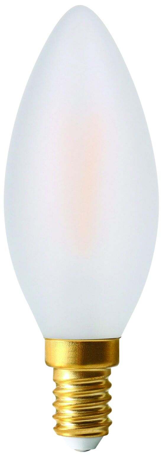 Flamme C35 Filament LED 4W E14 2700k 340Lm Dim. Mat.