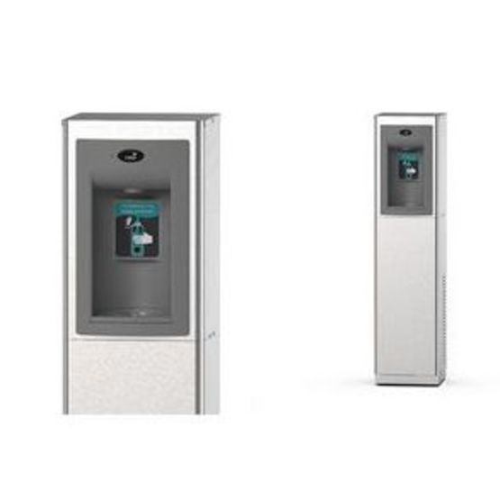 Fontaines réseau sur pied, écologiques et sans contact | OASIS - Fontaines à eau collective