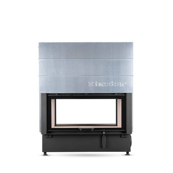 Foyer à bois double face pour cheminée traversante | HAKA Hoxter  - produit présenté par BEST FIRES