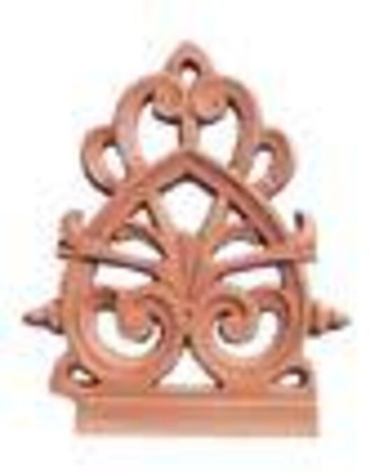  Frises de toit en terre cuite avec différents dessins | FRISES DE TOIT - Accessoires, ornements