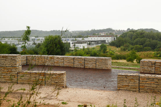  Gabion architectonique prérempli en appareillage de pierre sèche | Gabion architectonique pierre sèche - Gabions