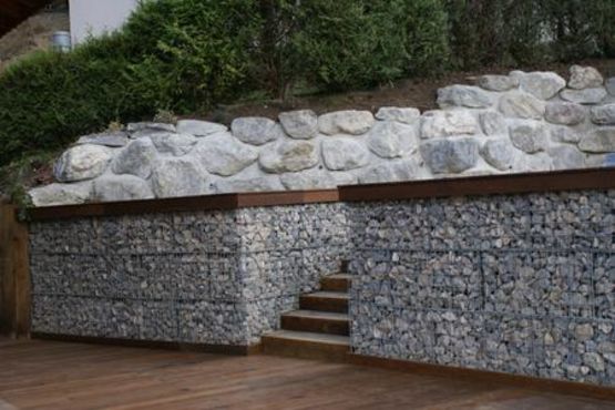  Gabions pré-remplis pour aménagement paysager | GABION MODULOGAB® - Gabions