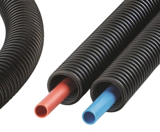  Gaine renforcée à double paroi en PE-HD pour la protection de tubes PER | Hekasan - Gaines