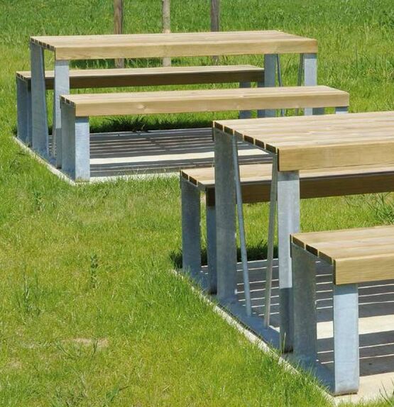  Gamme de mobilier en lattes de pin | Gamme Atlantique - AREA