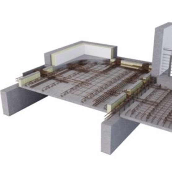  Gamme Thermoprédalle BA  | Planchers préfabriqués à rupteurs thermiques intégrés en ITI  - RECTOR