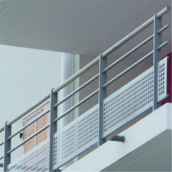  Garde-corps en aluminium à design acier pour toiture-terrasse accessible et balcon | Lotentic - Garde-corps en aluminium