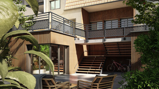  Garde-corps en aluminium avec décors personnalisables | DAHU - KOSTUM  MAISON CADIOU