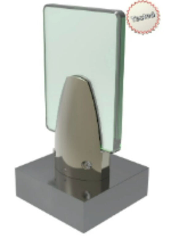 Garde-corps en verre sur rail au sol | Système sur mesure MGK en verre trempé et feuilleté 88.4 - produit présenté par MGK MENUISERIE
