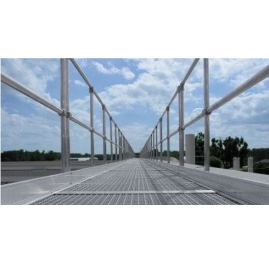 Garde-corps industriel en aluminium | GENTNER ET FILS 