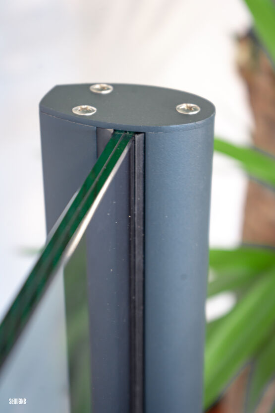 Garde corps verre - produit présenté par GARDINO