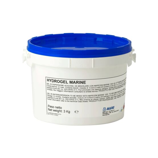 Gel polymère hydrophobe pour mortier cimentaire | HYDROGEL MARINE pour chapes techniques
