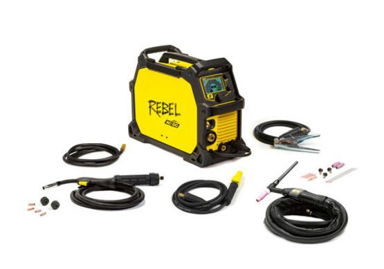  Générateur multi-procédés MIG/MAG, TIG AC/DC et Electrode enrobée | REBEL 205 AC/DC  - ESAB FRANCE
