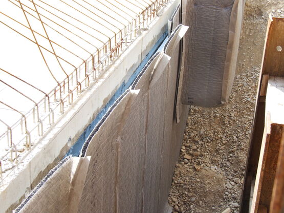 Géocomposite de drainage antivibratile | ENKADRAIN ST & CK20 - produit présenté par FREUDENBERG PERFORMANCE MATERIALS