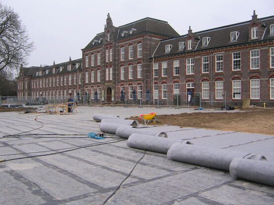 Géocomposite de drainage et désolidarisation | ENKADRAIN 5004C/2s/T110PP