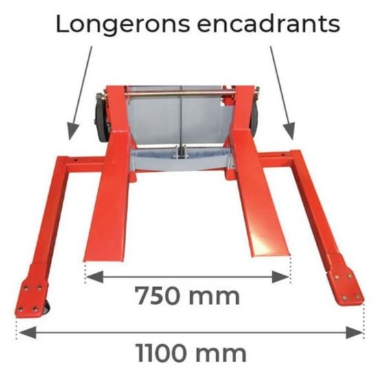 Gerbeur manuel aluminuim - produit présenté par NORMEQUIP