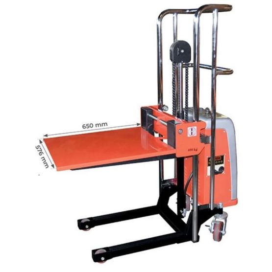  Gerbeur semi-électrique 400 kg - Monte-matériaux