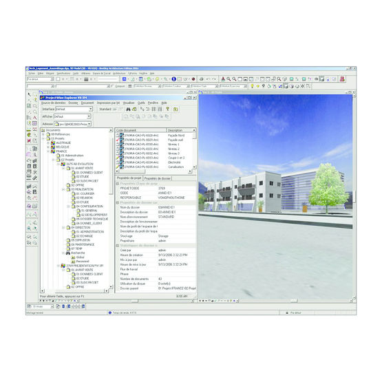 Gestion de documents techniques et gestion collaborative de projets | Project Wise V8 XM Edition