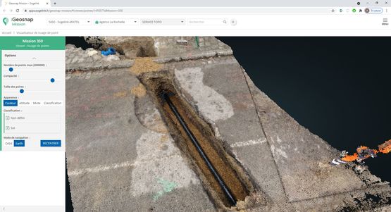  Gestion et traitement de missions topographiques | Geosnap - SOGELINK