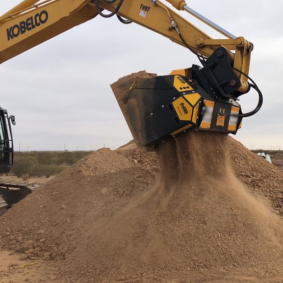  Godet cribleur broyeur MB-HDS320 - Pelleteuse