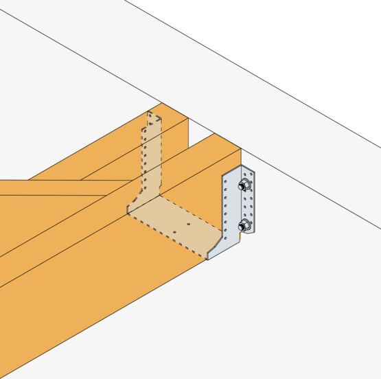 Grand sabot à ailes extérieures | GLE - produit présenté par SIMPSON STRONG-TIE