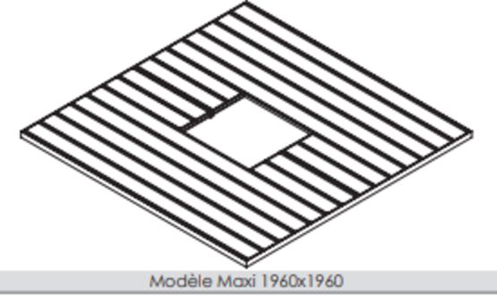 Grille d’arbre | Grille Bios en bois et acier pour aménagements urbains extérieurs - produit présenté par SEMCO