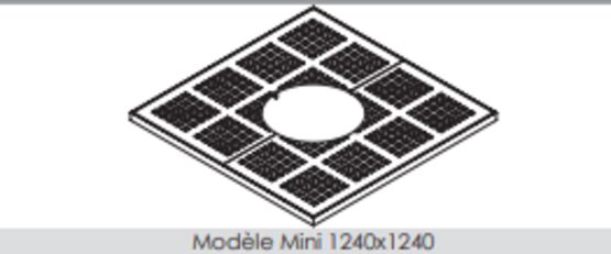  Grille d’arbre | Grille d’arbre Artimon en acier découpé au laser - SEMCO
