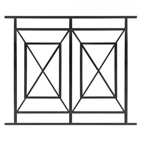  Grille de défense en fer pour les fenêtres | Toulousaine - Tôle métallique décorative
