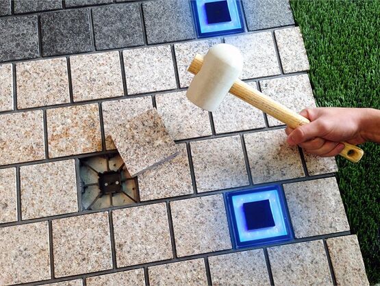 Grille de pavé pour sol extérieur carrossable et drainant | Pavefast