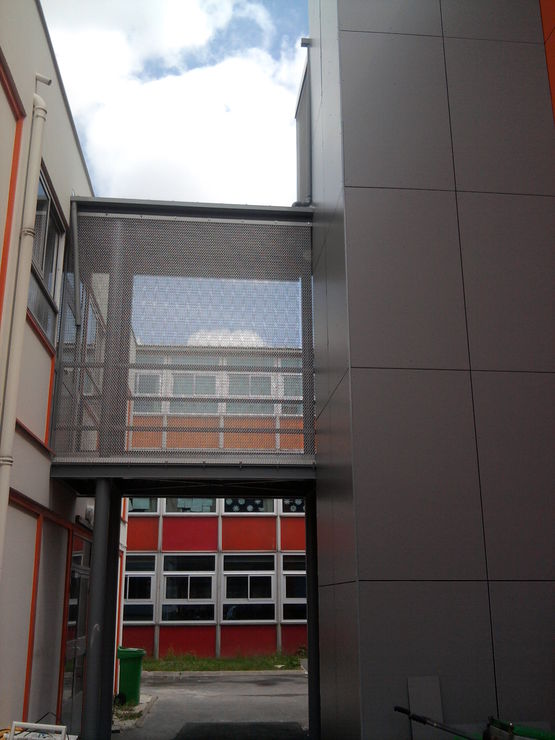 Grille métallique pour plafond, façade, garde-corps, cloison | MODULIA XL - TISSMETAL/ MC&I