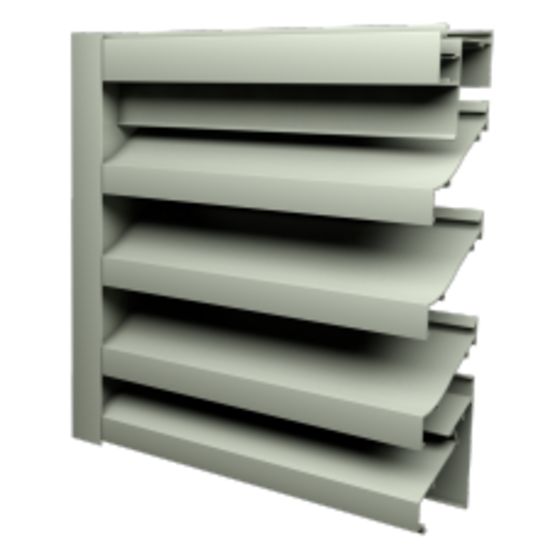  Grilles de ventilation avec lames en aluminium | A4080 - Grilles