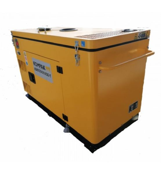 Groupe électrogène 12KvA Diesel 230V/400V Insonorisé | KOMPAK KDG12000XSE-T - produit présenté par DAGVOLT