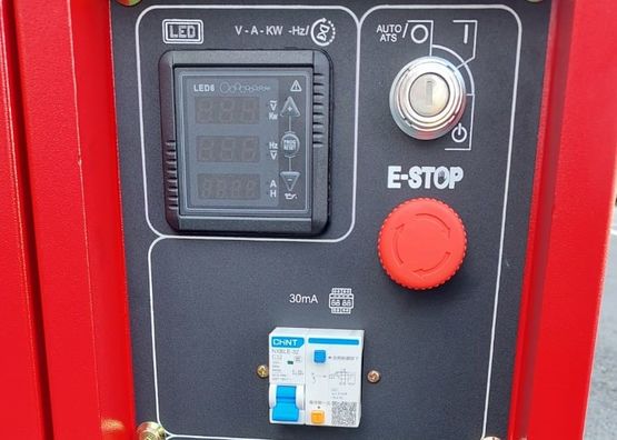  Groupe électrogène 6300W Diesel 230V/400V Insonorisé | ITC POWER 8000D-T - DAGVOLT