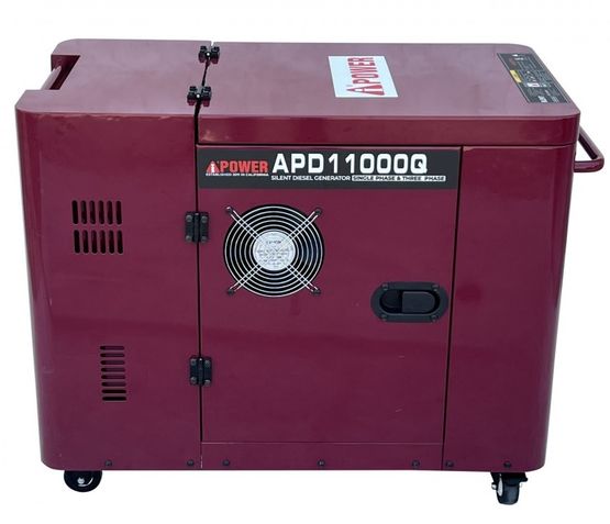  Groupe électrogène 9 kVA Diesel Silencieux 230&amp;400V | A-iPower APD11000Q - DAGVOLT