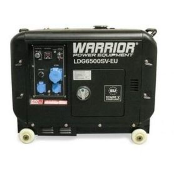 Groupe électrogène diesel 5000W AVR Warrior | CHAMPION LDG6500SV-EU