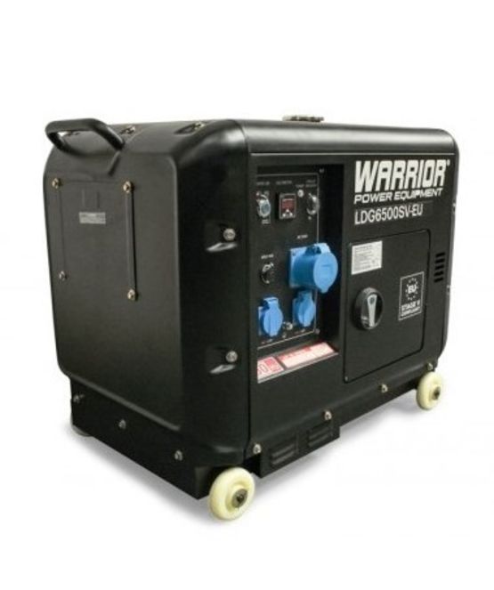  Groupe électrogène diesel 5000W AVR Warrior | CHAMPION LDG6500SV-EU - FEDERAL BUSINESS INTERNET - FBI