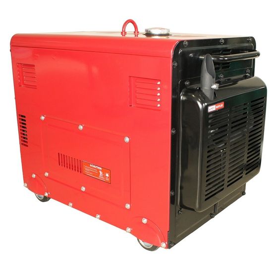 Groupe électrogène diesel 6000W 230V silencieux avec boitier | SENCI ATS SC7500Q - produit présenté par DAGVOLT