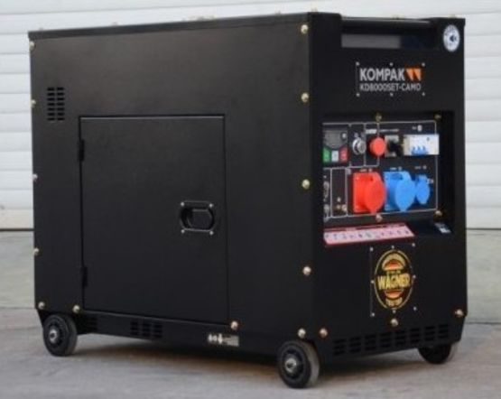  Groupe électrogène diesel 8KVA Mono et Tri 30 Litres | KD8000SET-CAMO Full Power - DAGVOLT