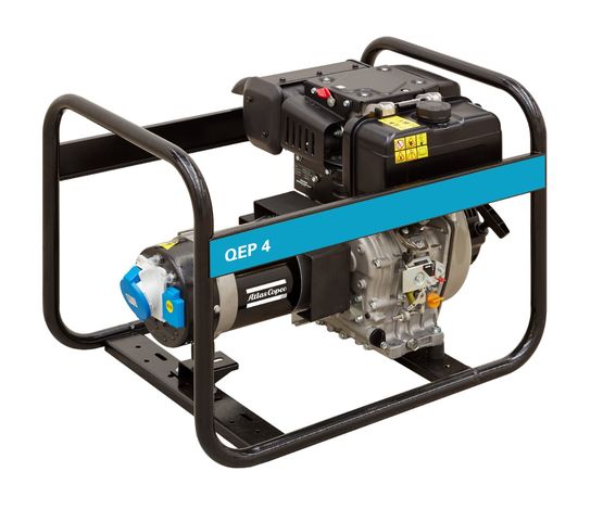 Groupe électrogène portatif | GAMME QEP  - produit présenté par ATLAS COPCO FRANCE SAS-DIVISION POWER TECHNIQUE