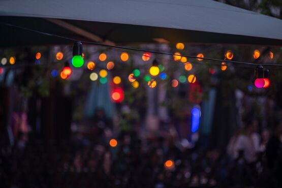   Guirlande lumineuse EcoWatts av. 5 douilles E27 | 158017 - Luminaires décoratifs