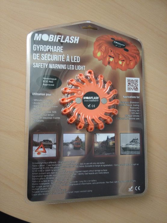 Gyrophare d’appoint pour signalement de situations à risques | Mobiflash - GRIFFON FRANCE
