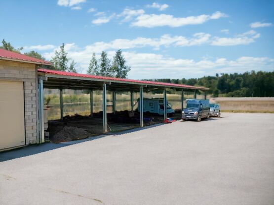 Hangar de stockage 580m² 16.6x36x5m