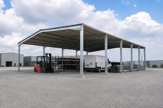Hangar métallique en kit de 620m² - 20,6x30x6m