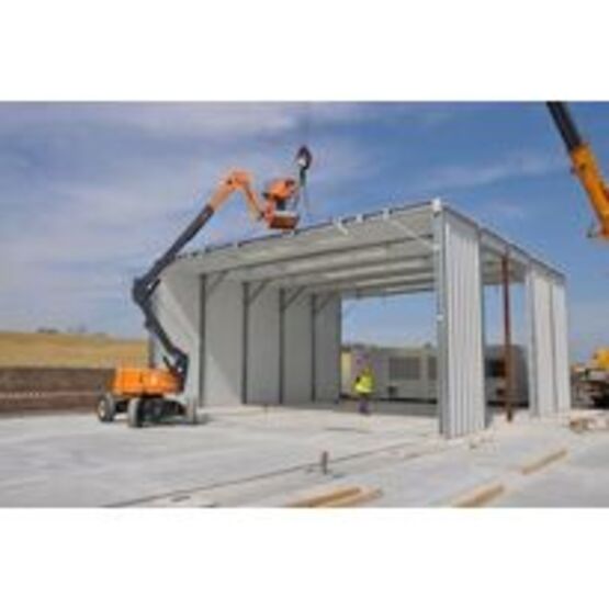  Hangars et ateliers métalliques modulaire démontables - Bâtiments préfabriqués pour le stockage