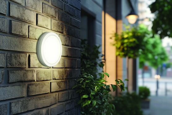 Hublot d'éclairage extérieur ou intérieur en saillie à flux ajustable | Novella