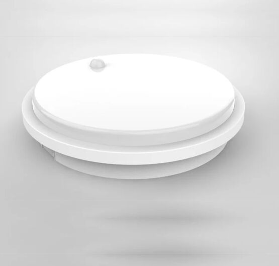  Hublot LED extérieur rond IP54 avec détecteur de mouvement 10 W | Silumen - Hublots (intérieur et extérieur)