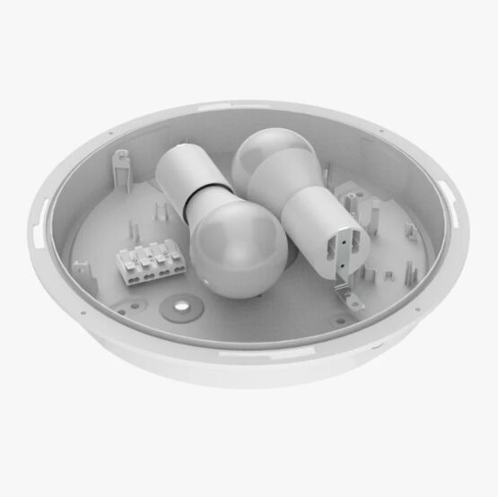  Hublot LED IP65 IK10 avec double culot E27 | Silumen - SILUMEN